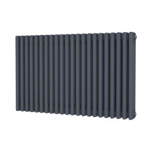 Riviera Trade 600 x 999 Anthracite Horizontal 3 Column Radiator