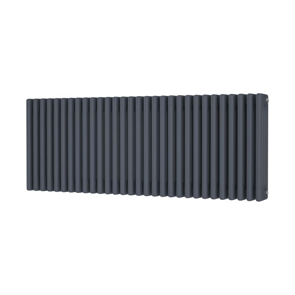 Riviera Trade 500 x 1340 Anthracite Horizontal Column Radiator