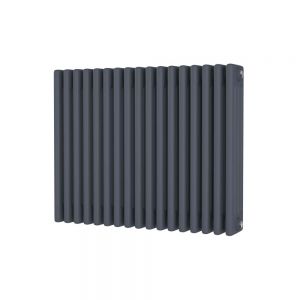 Riviera Trade 600 x 768 Anthracite Horizontal 4 Column Radiator