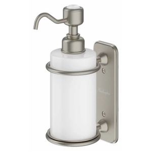Burlington Brushed Nickel Single Soap Dispenser A19 BNKL