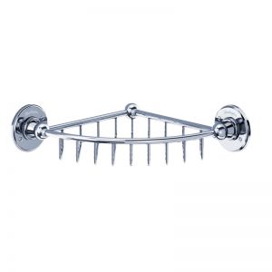 Burlington Chrome Corner Basket A21CHR