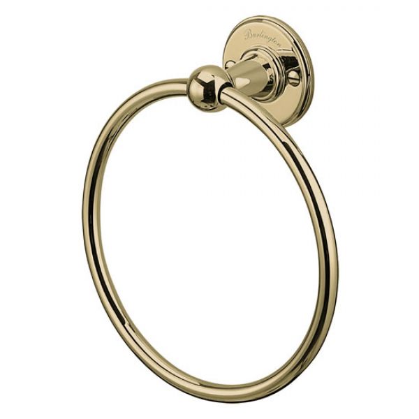 Burlington Gold Towel Ring A3 GOLD