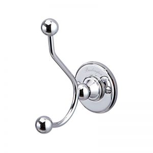 Burlington Chrome Double Robe Hook A4CHR