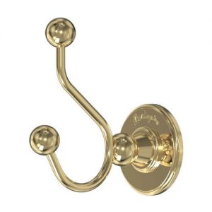 Burlington Gold Double Robe Hook A4 GOLD