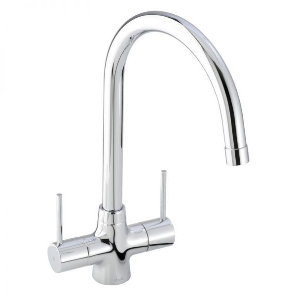 Abode Trydent Stainless Steel Inset Kitchen Sink with Nexa Mono Mixer Tap #4