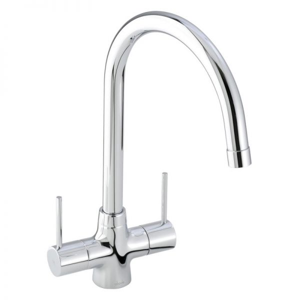 Abode Trydent Stainless Steel 1.5 Inset Kitchen Sink with Nexa Mono Mixer Tap #4