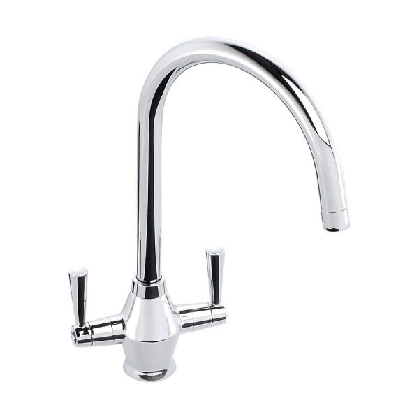 Abode Trydent Stainless Steel Inset Kitchen Sink with Astral Mono Mixer Tap #4