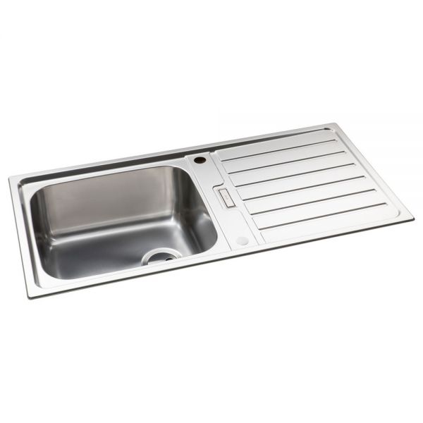 Abode Neron Stainless Steel Inset Kitchen Sink with Astral Mono Mixer Tap #3