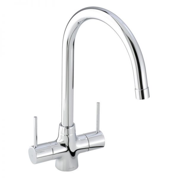 Abode Connekt Stainless Steel 1.5 Inset Kitchen Sink with Nexa Mono Mixer Tap #4