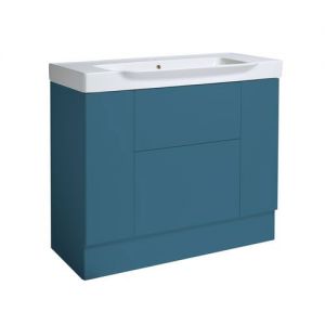 Roper Rhodes Academy 1000 Derwent Blue Freestanding Unit and Ceramic Basin