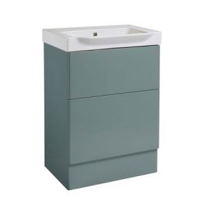 Roper Rhodes Academy 600 Agave Gloss Freestanding Unit and Ceramic Basin