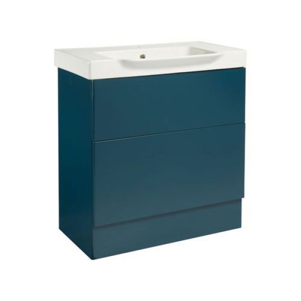 Roper Rhodes Academy 800 Derwent Blue Freestanding Unit and Ceramic Basin