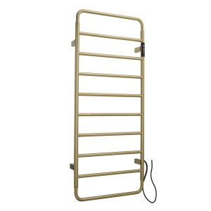 JTP Aero Brushed Brass 1130 x 475 Electric Towel Rail