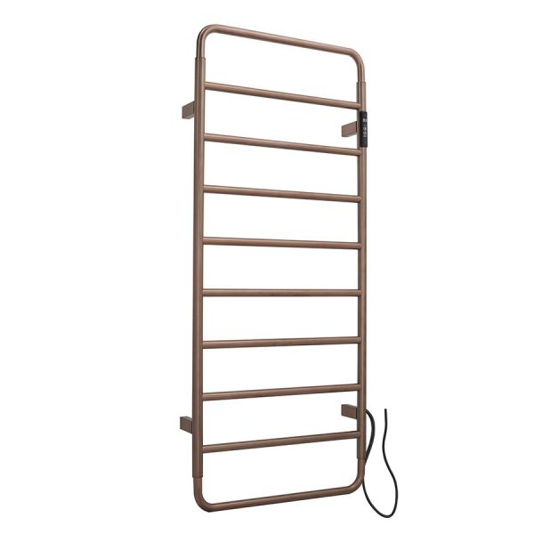JTP Aero Brushed Bronze 1130 x 475 Electric Towel Rail