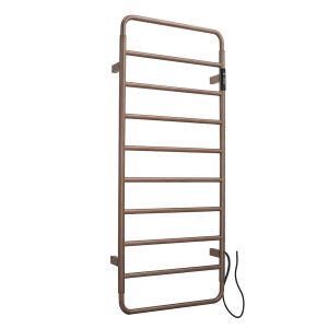 JTP Aero Brushed Bronze 1130 x 475 Electric Towel Rail