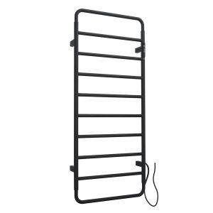 JTP Aero Matt Black 1130 x 475 Electric Towel Rail