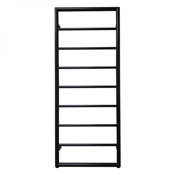 JIS Sussex Alfriston Black 1260mm x 520mm Stainless Steel Towel Rail