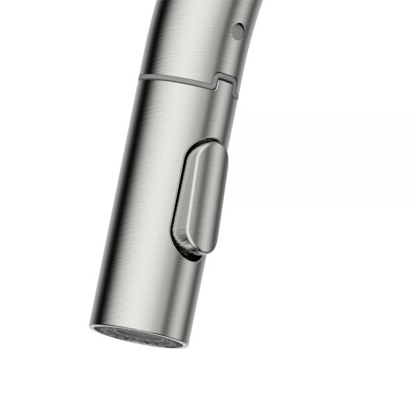 Clearwater Amelio Brushed Nickel Pull Out Sensor Kitchen Sink Mixer Tap #3