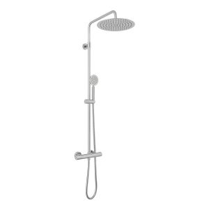 Vado Aquablade Round Thermostatic Shower Kit with Handset