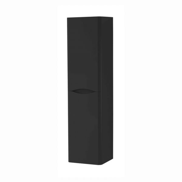 Kartell Arc 1400 Matt Graphite Wall Mounted Tall Unit