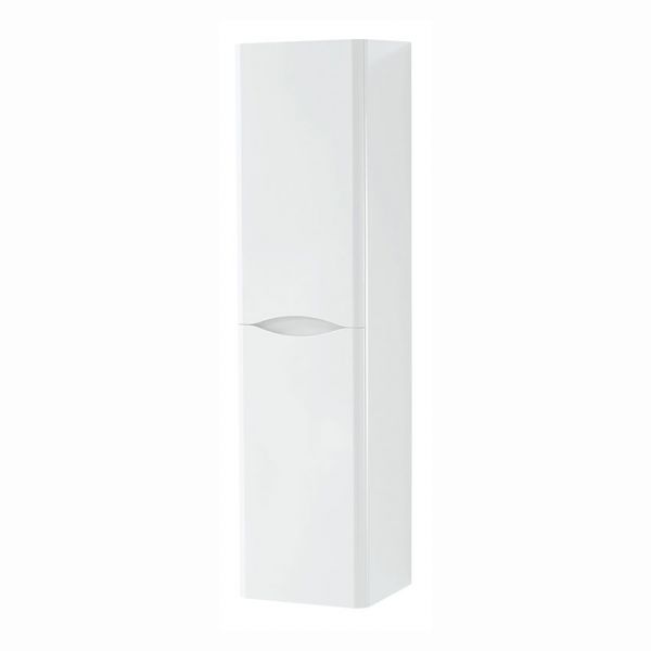 Kartell Arc 1400 Gloss White Wall Mounted Tall Unit