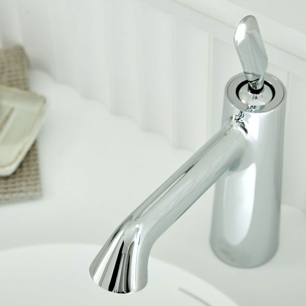 Vado Arrondi Chrome Mono Basin Mixer Tap #3