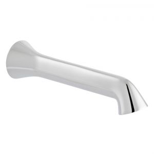 Vado Arrondi Chrome Wall Mounted Bath Spout