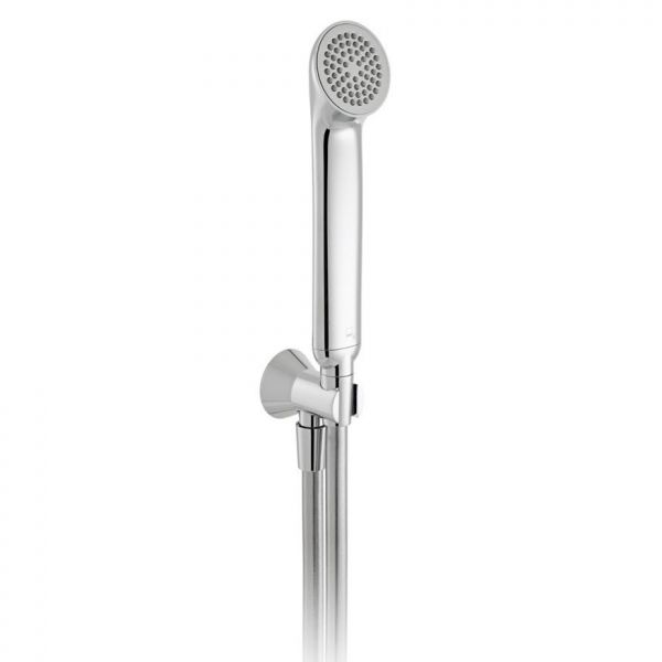 Vado Arrondi Chrome Mini Handset Shower Kit with Outlet