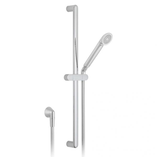 Vado Arrondi Chrome Slide Rail Shower Kit