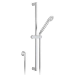 Vado Arrondi Chrome Slide Rail Shower Kit
