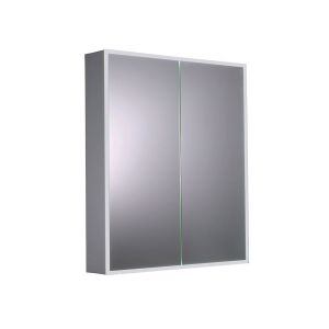 JTP Aspect LED Double Door Mirrored Bathroom Cabinet 600 x 700mm
