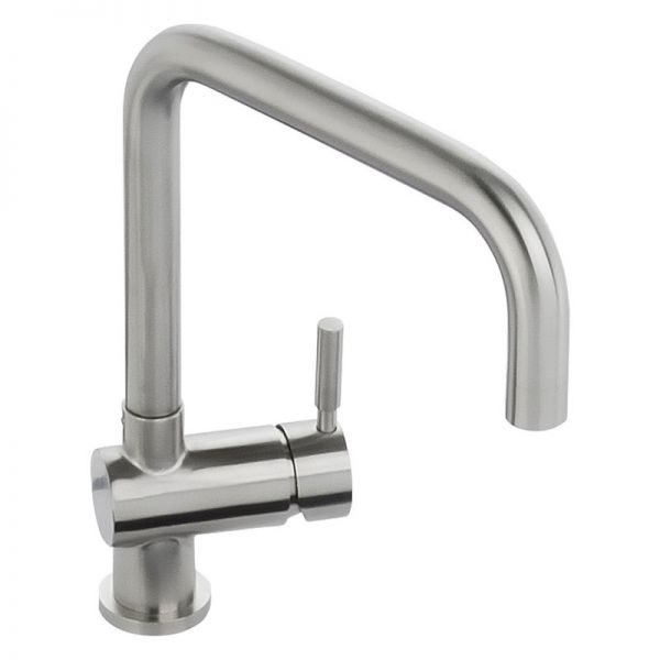 Abode Propus Single Lever Stainless Steel Kitchen Mixer Tap