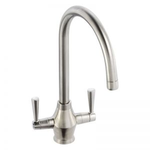 Abode Astral Brushed Nickel Monobloc Kitchen Mixer Tap