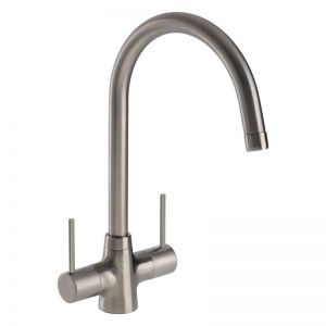 Abode Nexa Brushed Nickel Monobloc Kitchen Mixer Tap