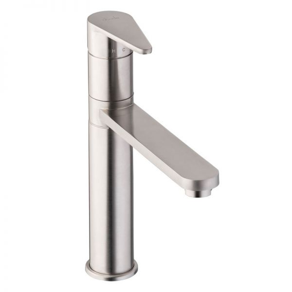 Abode Prime Single Lever Swivel Spout Brushed Nickel Kitchen Mixer Tap
