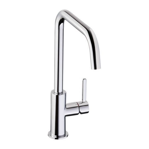 Abode Althia Single Lever Chrome Kitchen Mixer Tap