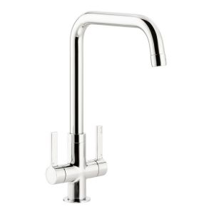 Abode Pico Quad Dual Lever Chrome Kitchen Mixer Tap