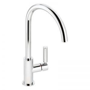 Abode Globe Single Lever Chrome Kitchen Mixer Tap