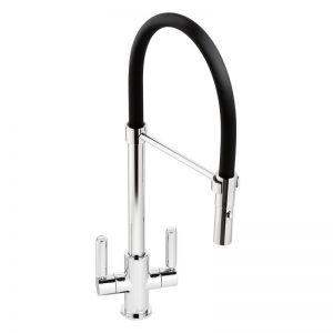 Abode Globe Chrome Professional Monobloc Kitchen Mixer Tap