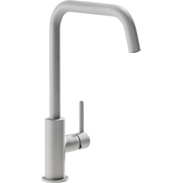 Abode Althia Single Lever Scandi Grey Kitchen Mixer Tap