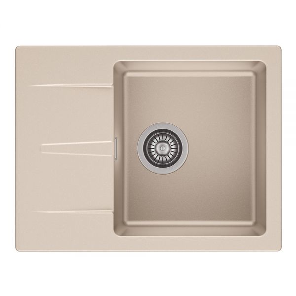 Reginox Avignon Caffe 1 Bowl Granite Kitchen Sink 595 x 460mm