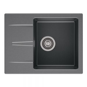 Reginox Avignon Grey 1 Bowl Granite Kitchen Sink 595 x 460mm