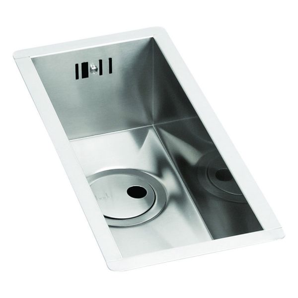 Abode Matrix R0 Undermount 0.5 Bowl Stainless Steel Kitchen Sink #2