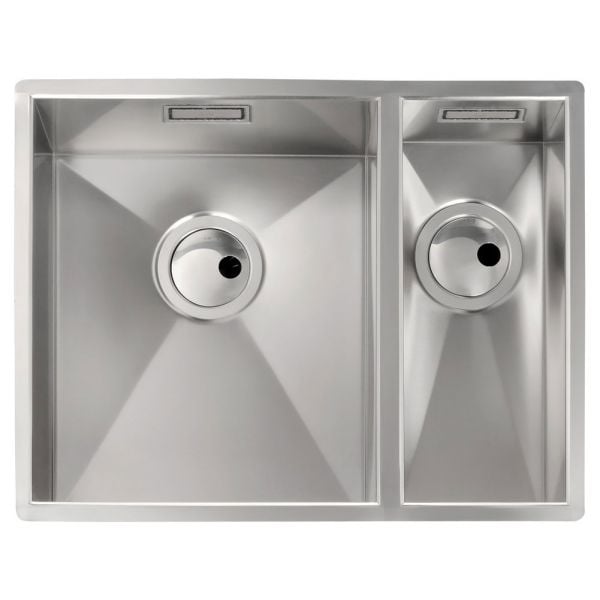 Abode Matrix R0 Undermount 1.5 Bowl Left Hand Stainless Steel Kitchen Sink