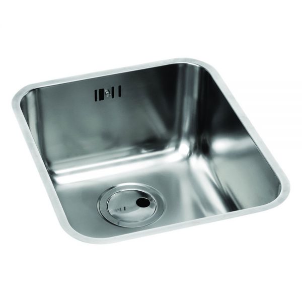 Abode Matrix R50 Undermount Single Bowl Stainless Steel Kitchen Sink #2
