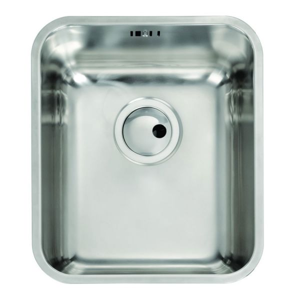 Abode Matrix R50 Undermount Single Bowl Stainless Steel Kitchen Sink