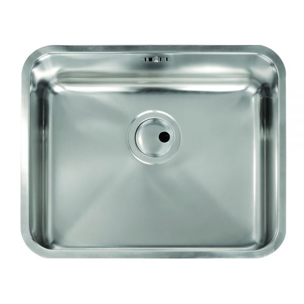 Abode Matrix R50 Undermount Large Single Bowl Stainless Steel Kitchen Sink