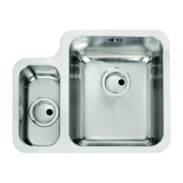 Abode Matrix R50 Undermount 1.5 Bowl Right Hand Stainless Steel Kitchen Sink