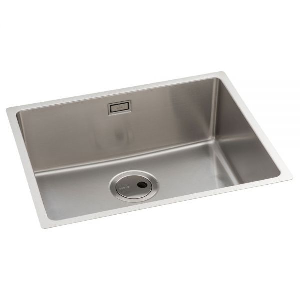 Abode Matrix R15 Undermount or Inset Large Single Bowl Stainless Steel Kitchen Sink #2