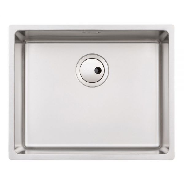 Abode Matrix R15 Undermount or Inset Large Single Bowl Stainless Steel Kitchen Sink